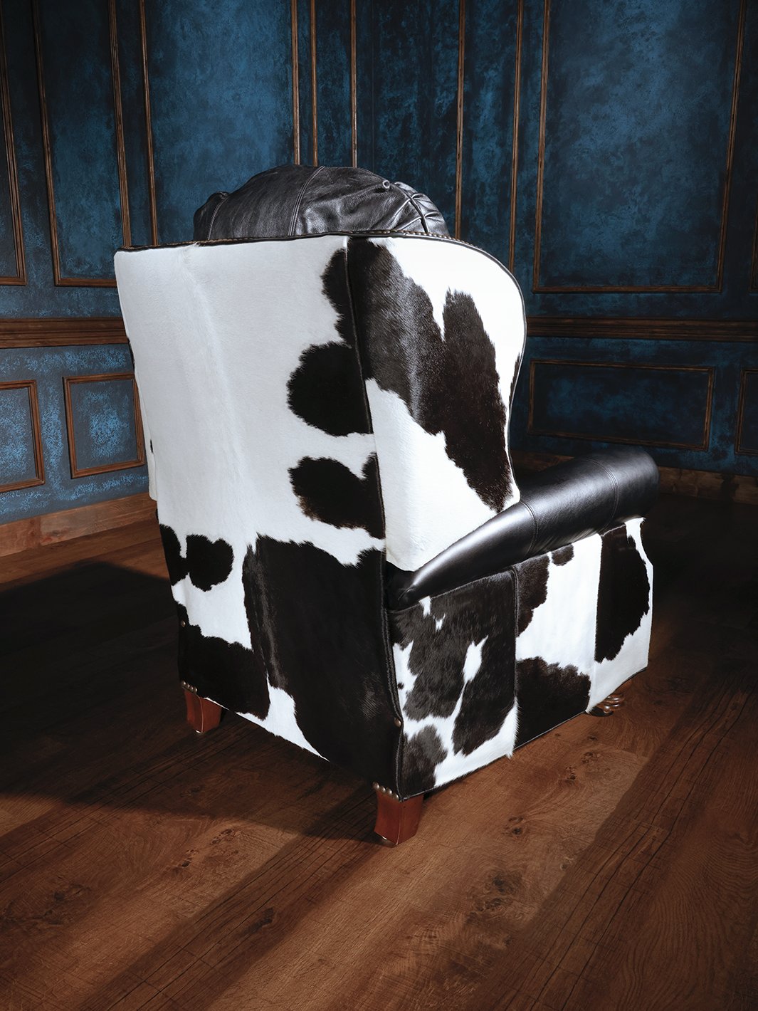 cowhide recliners