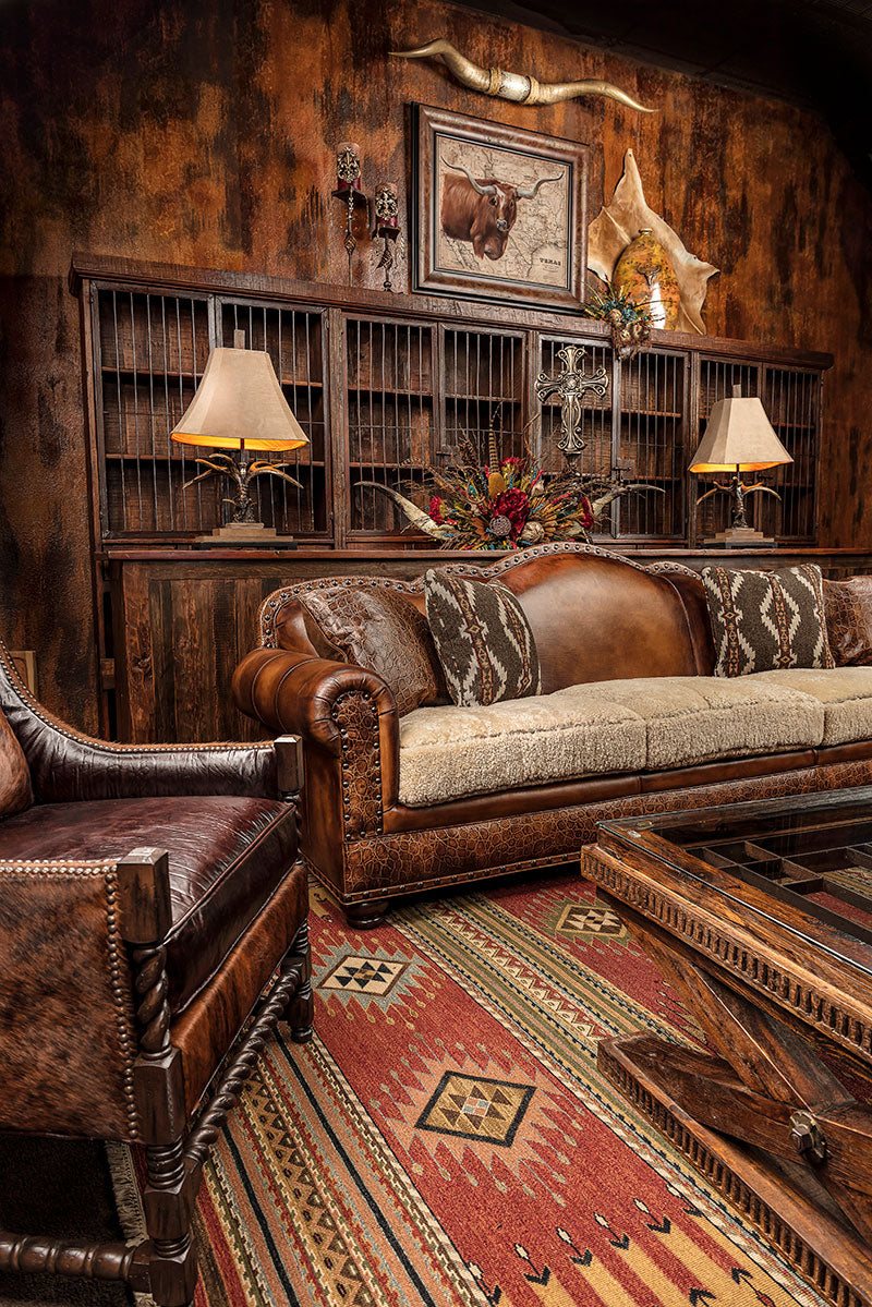 western leather sofas