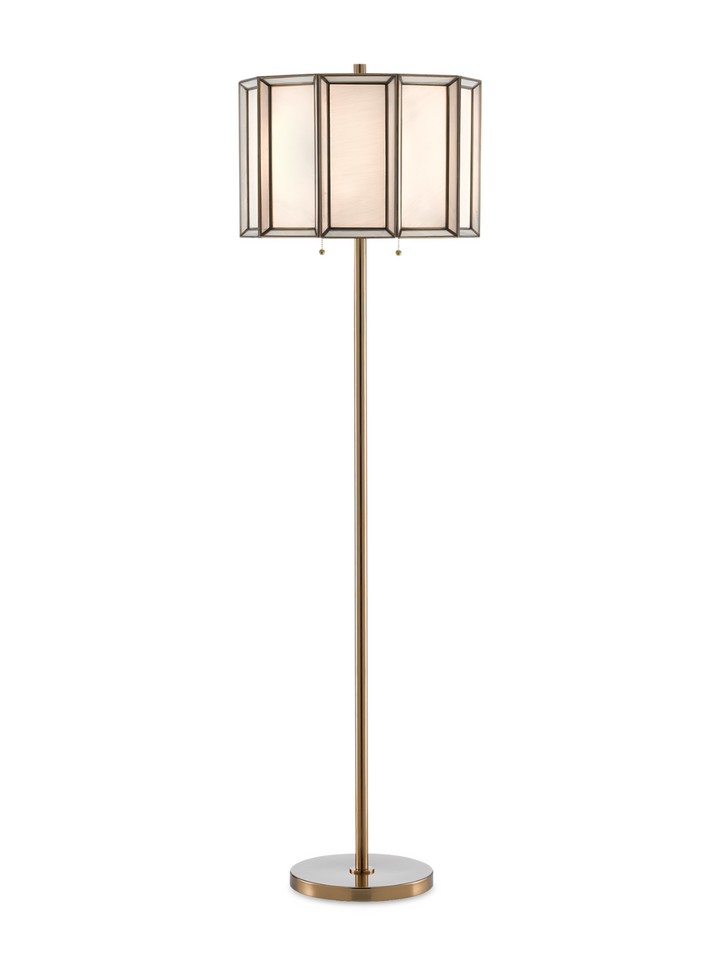 Antique Daze Brass Floor Lamp