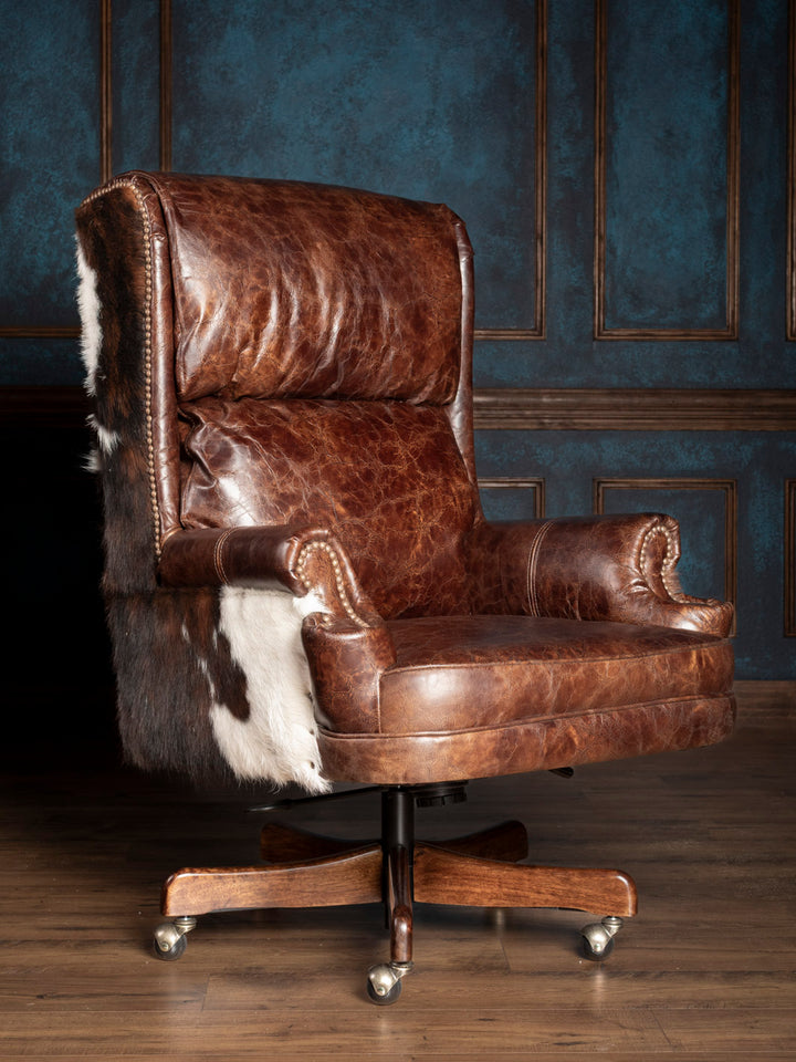 Executive Leather Desk Chair