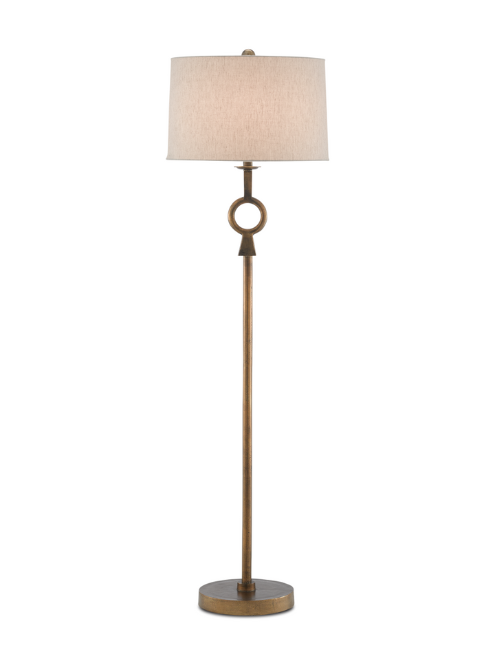 Germaine Brass Floor Lamp