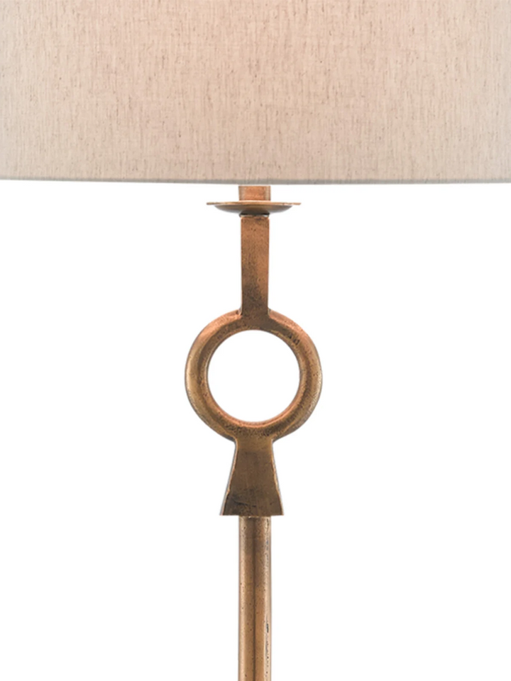 Germaine Brass Floor Lamp