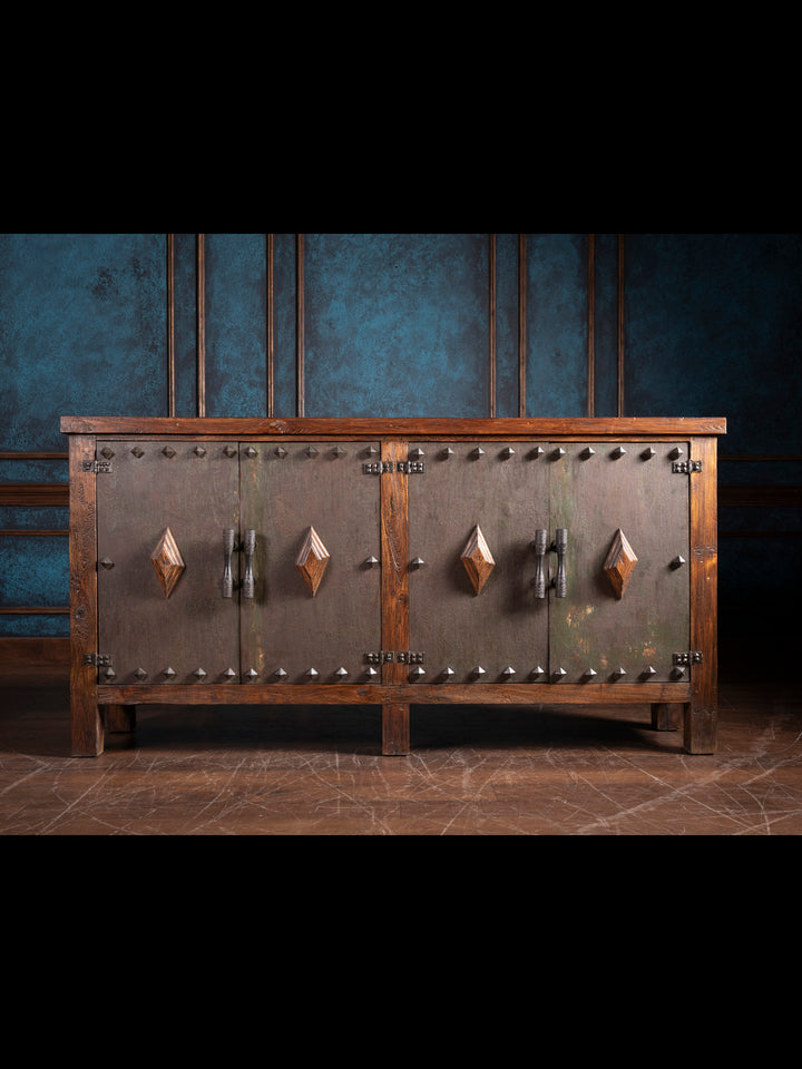 Jason Scott 4 Door Iron Russian Chest Dresser