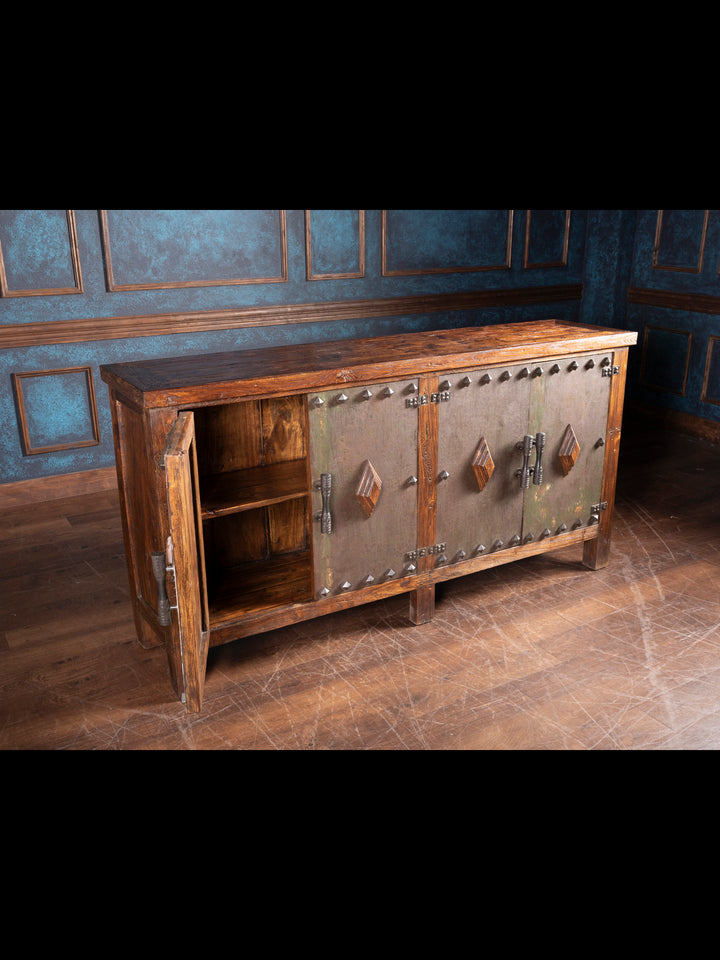 Jason Scott 4 Door Iron Russian Chest Dresser