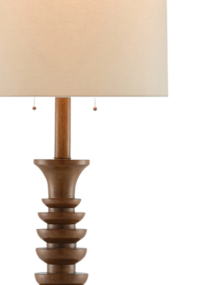 Malayan Natural Floor Lamp