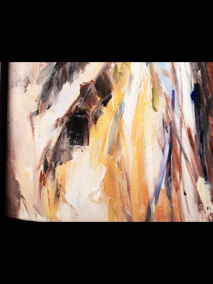 Legacy of the Plains - Native Chief Portrait in Traditional Headdress