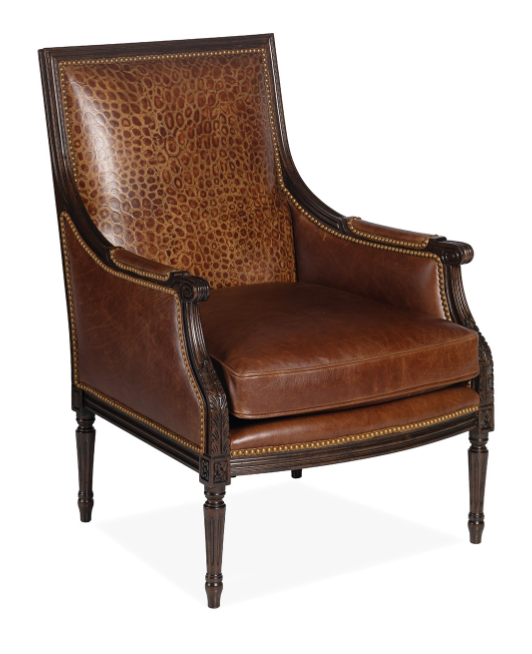 Bristol Leather & Cowhide Recliner