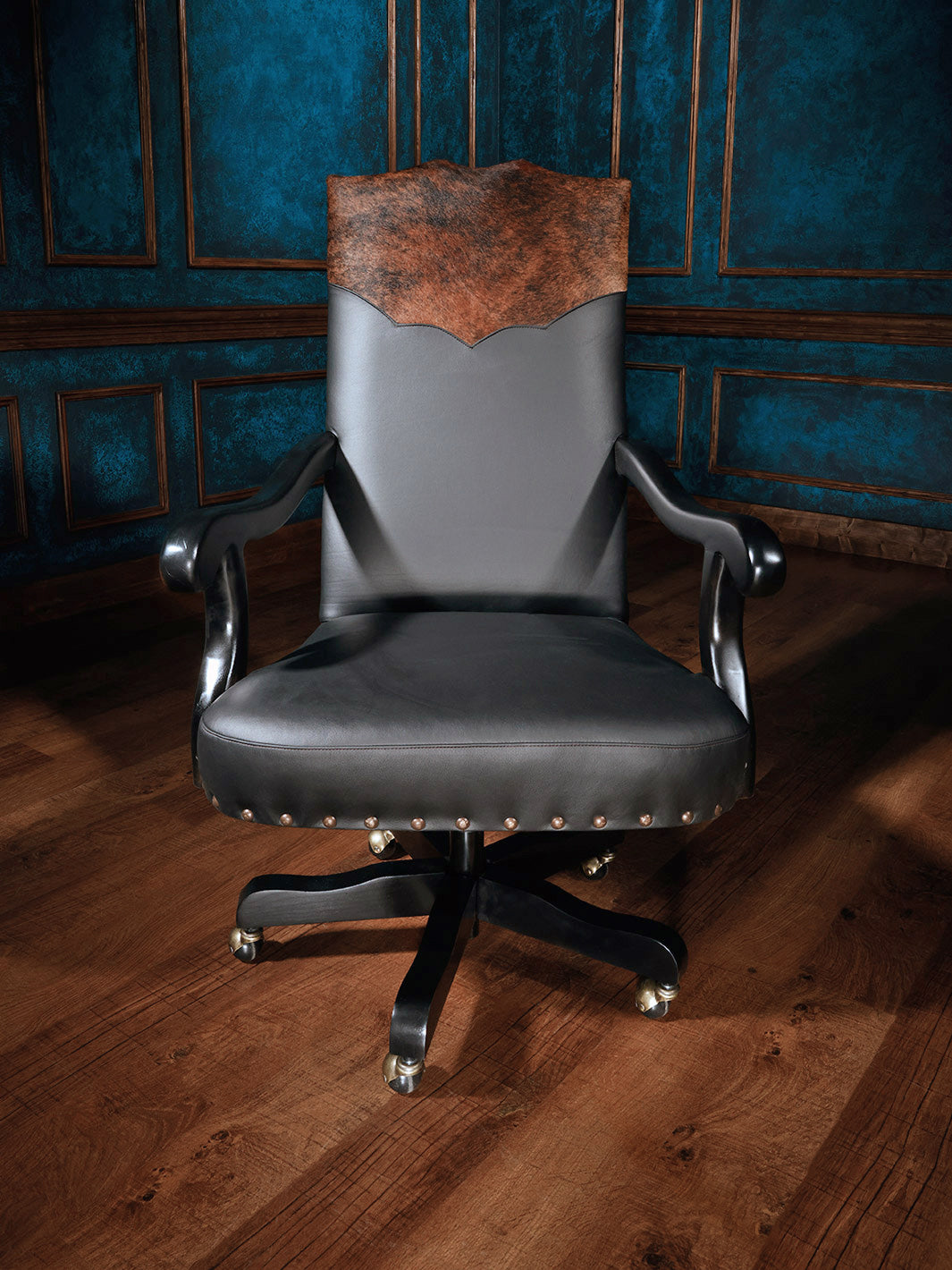 Black Hills Cowboy Western Desk Chair