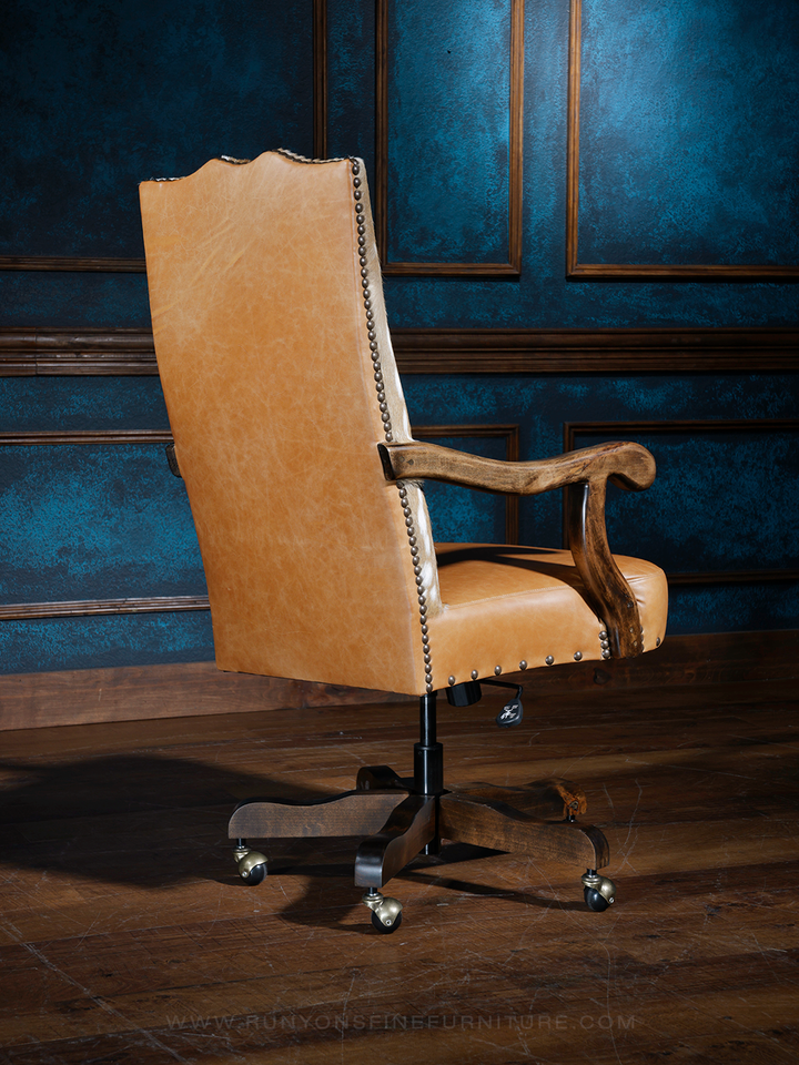 Tuscany Axis Hide Desk Chair