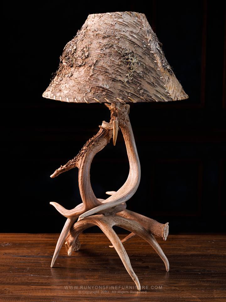 Mountain Lodge Antler Table Lamp