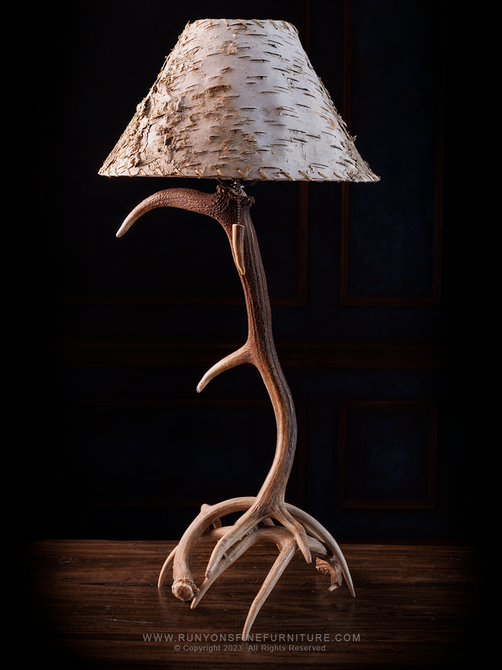 Mountain Lodge Antler Table Lamp