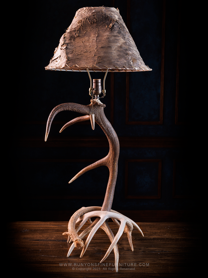 Mountain Lodge Antler Table Lamp