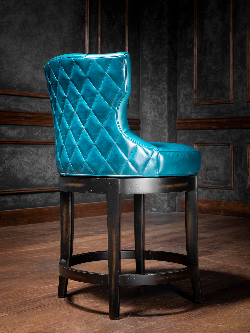 Lone Star Luxury Quilted Barstool