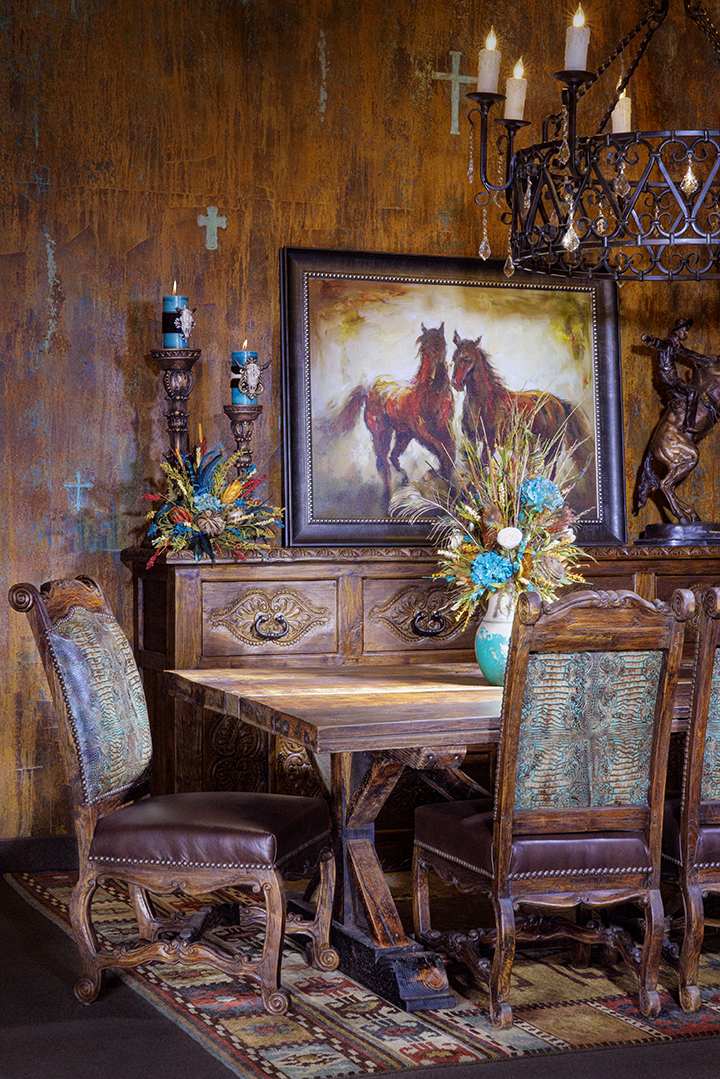 western dining chairs