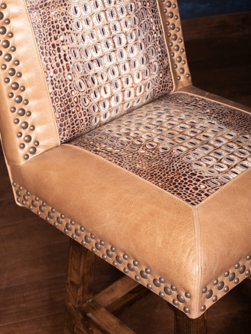 Sunflower Leather Sally Bar Stool