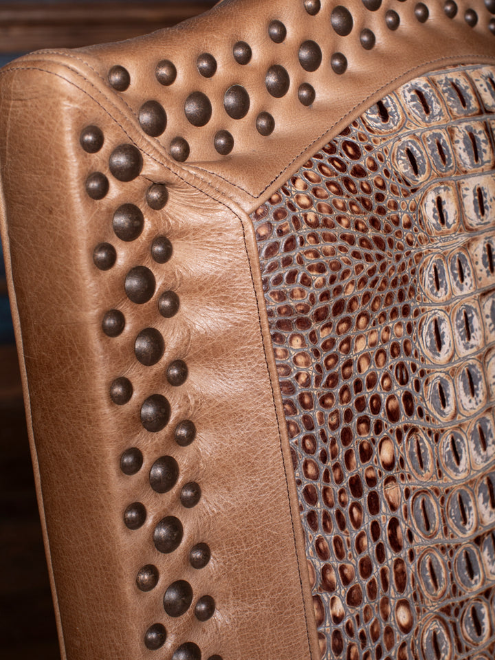 Sunflower Leather Sally Bar Stool