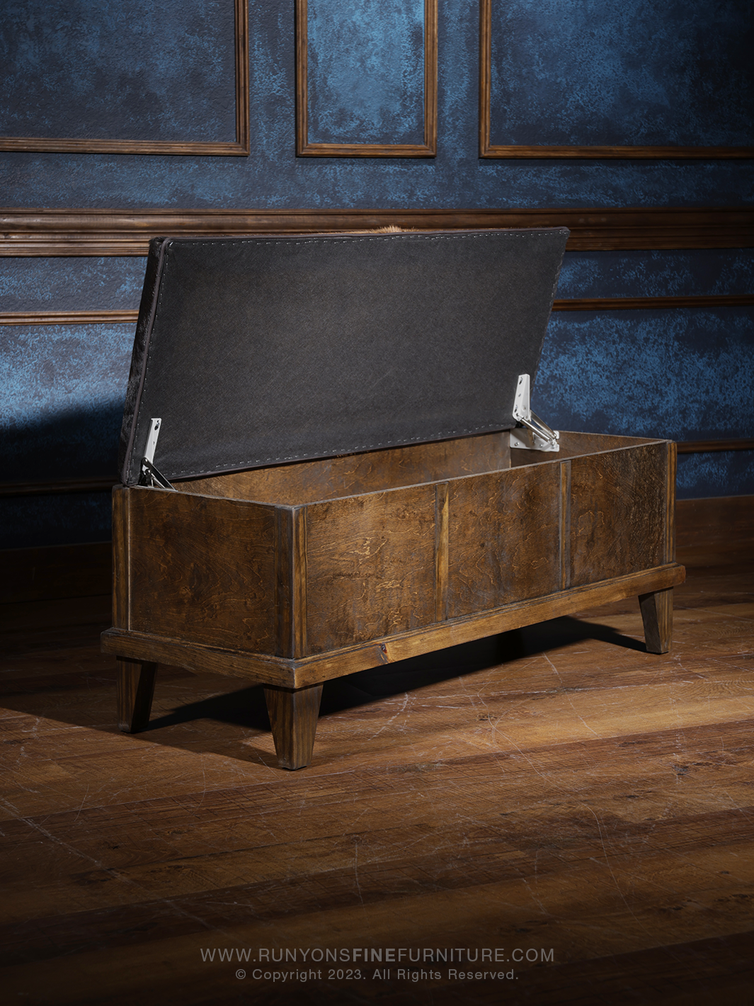 Western Cowhide Trunk