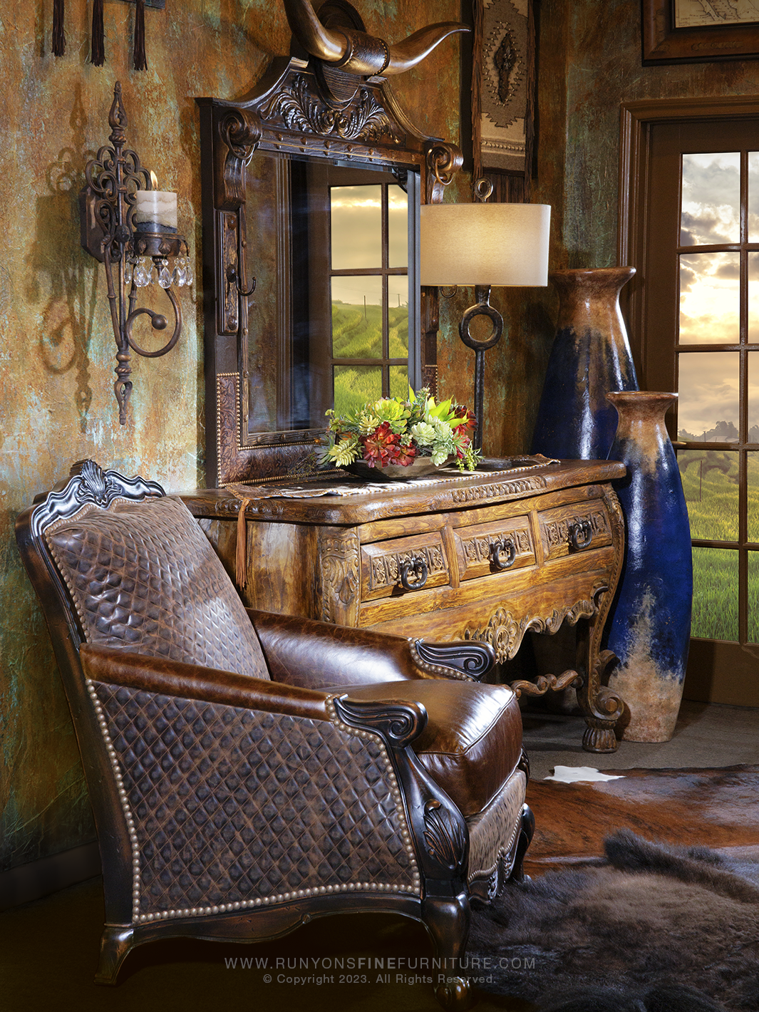western accent chairs