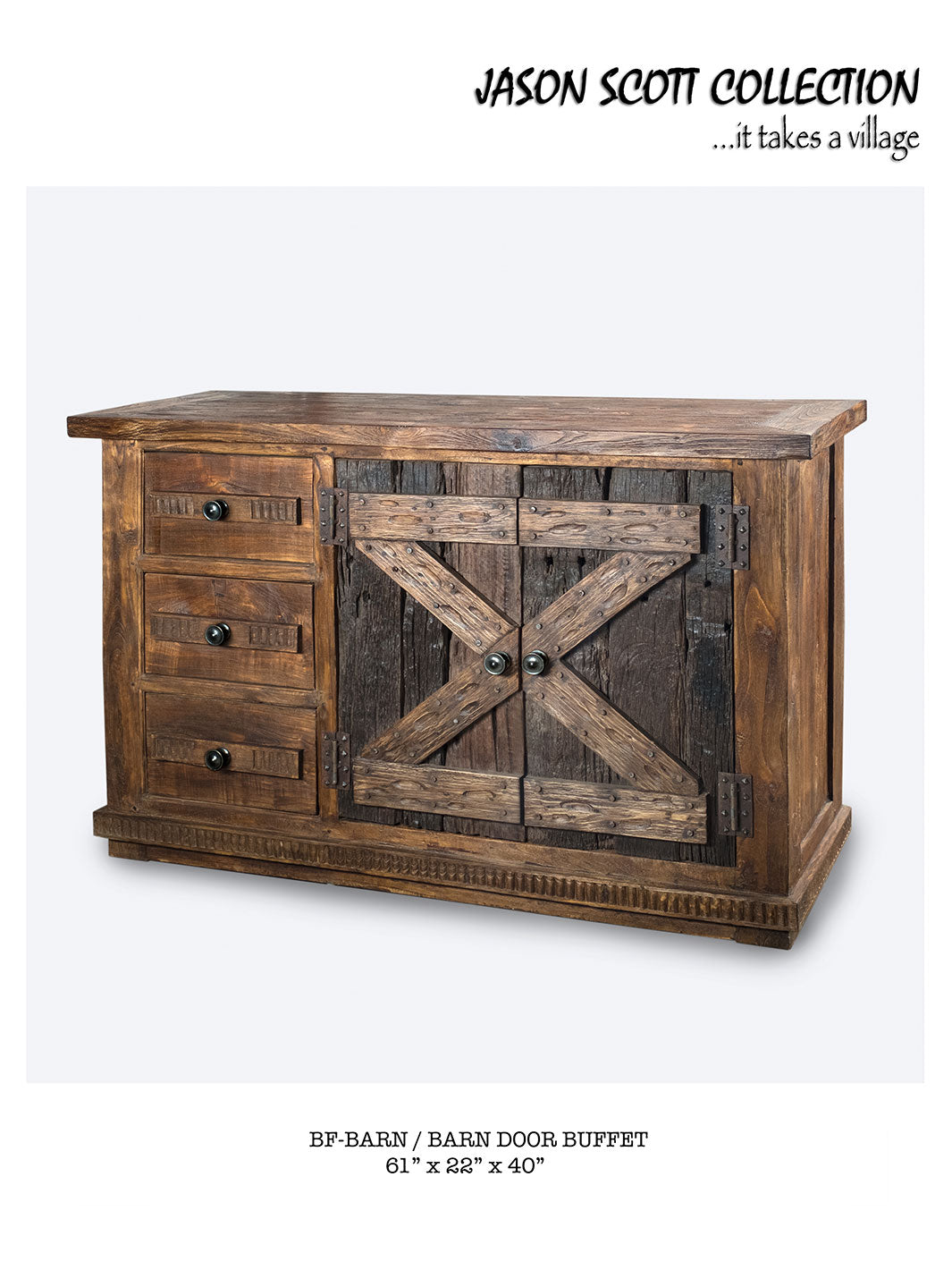 Jason Scott Barn Door Buffet