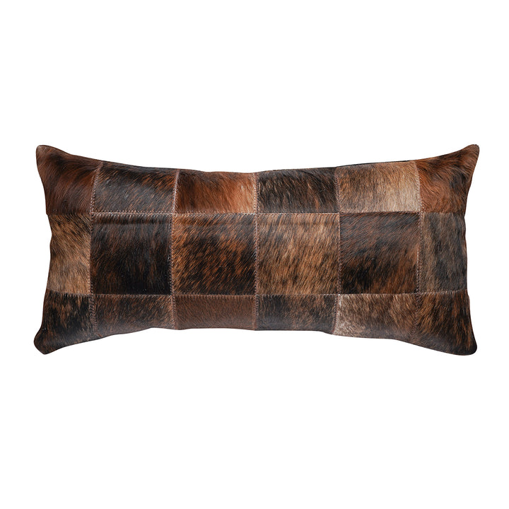 Brindle Patch Cowhide Pillow