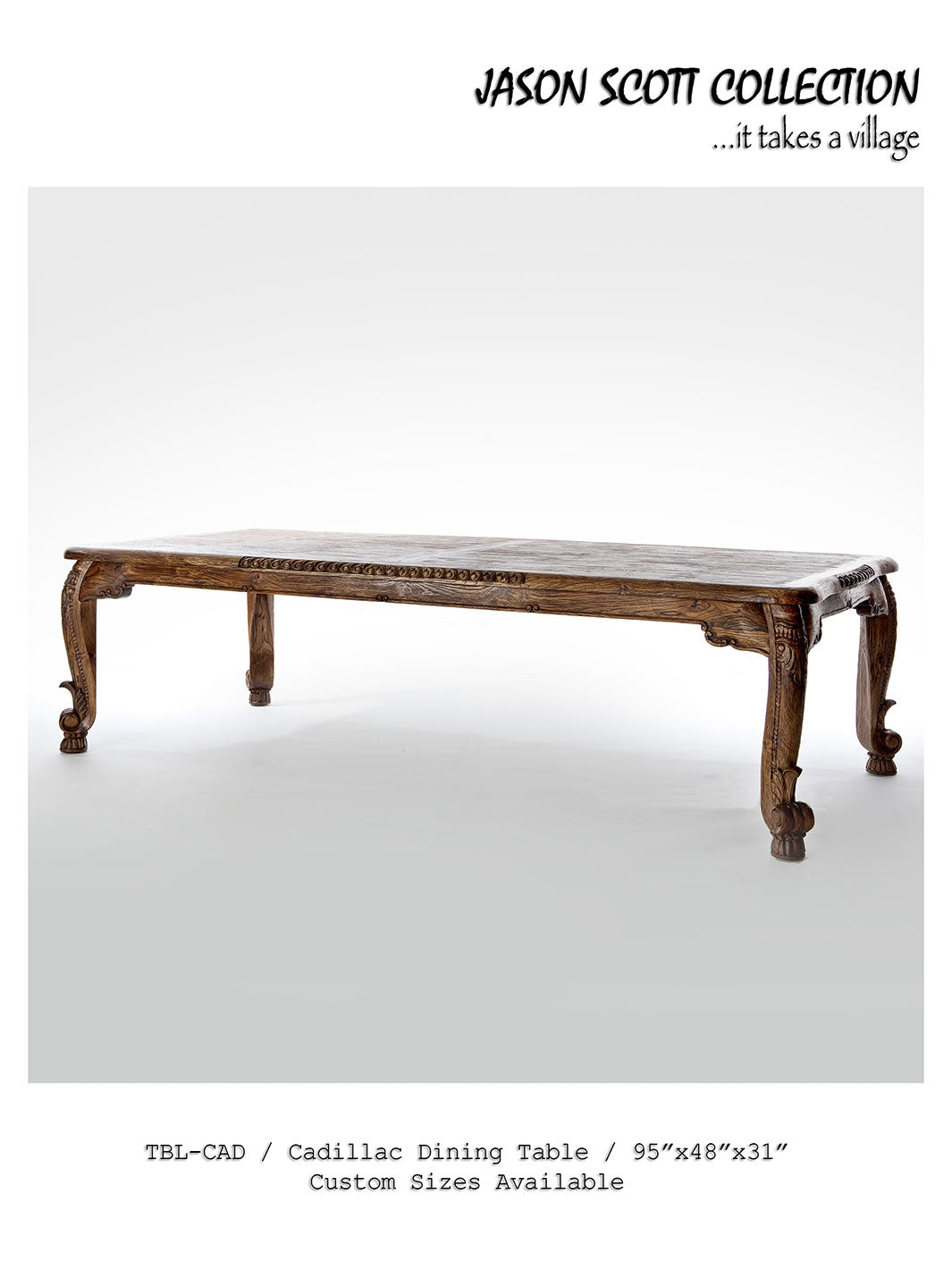 Jason Scott Cadillac Dining Table