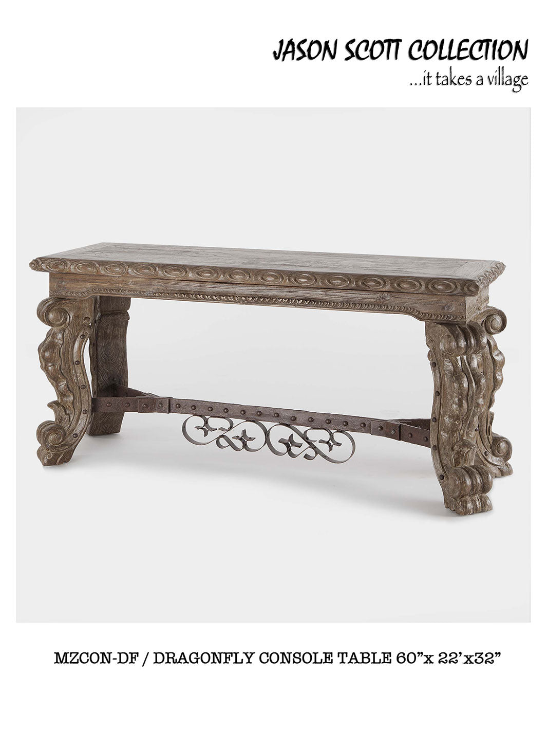 Jason Scott Dragonfly Console Table