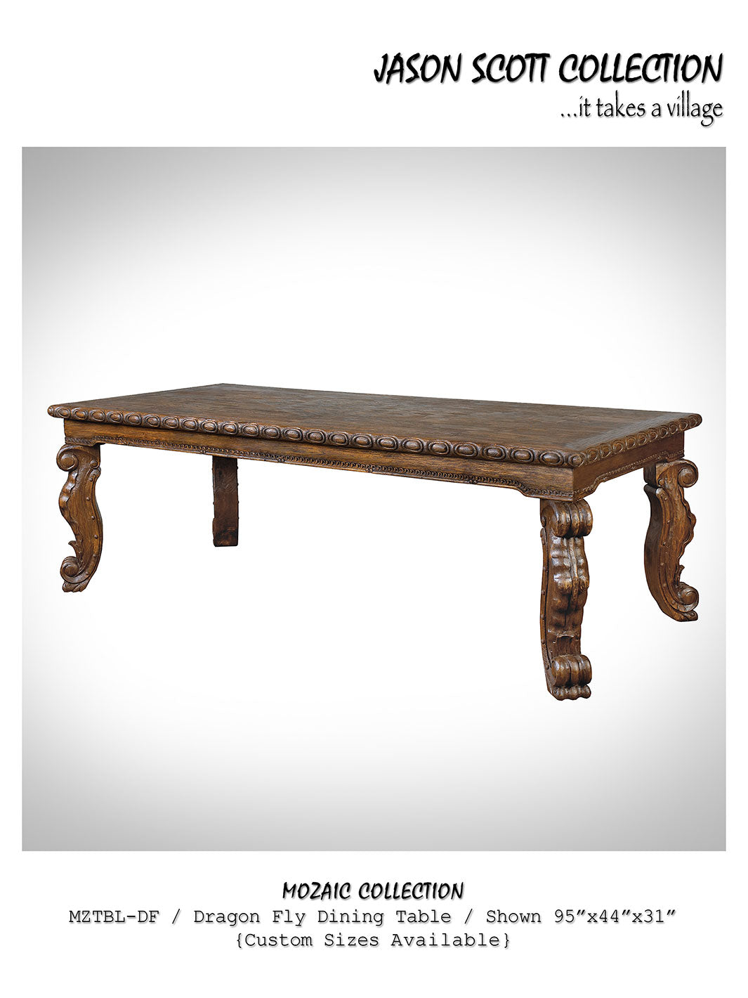 Jason Scott Dragonfly Dining Table