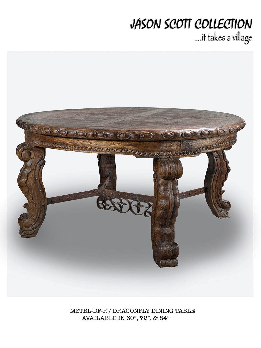 Jason Scott Dragonfly Dining Table / Round