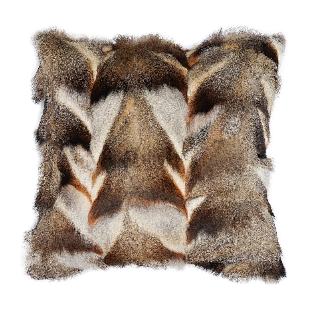 Fox Leg Fur Pillow