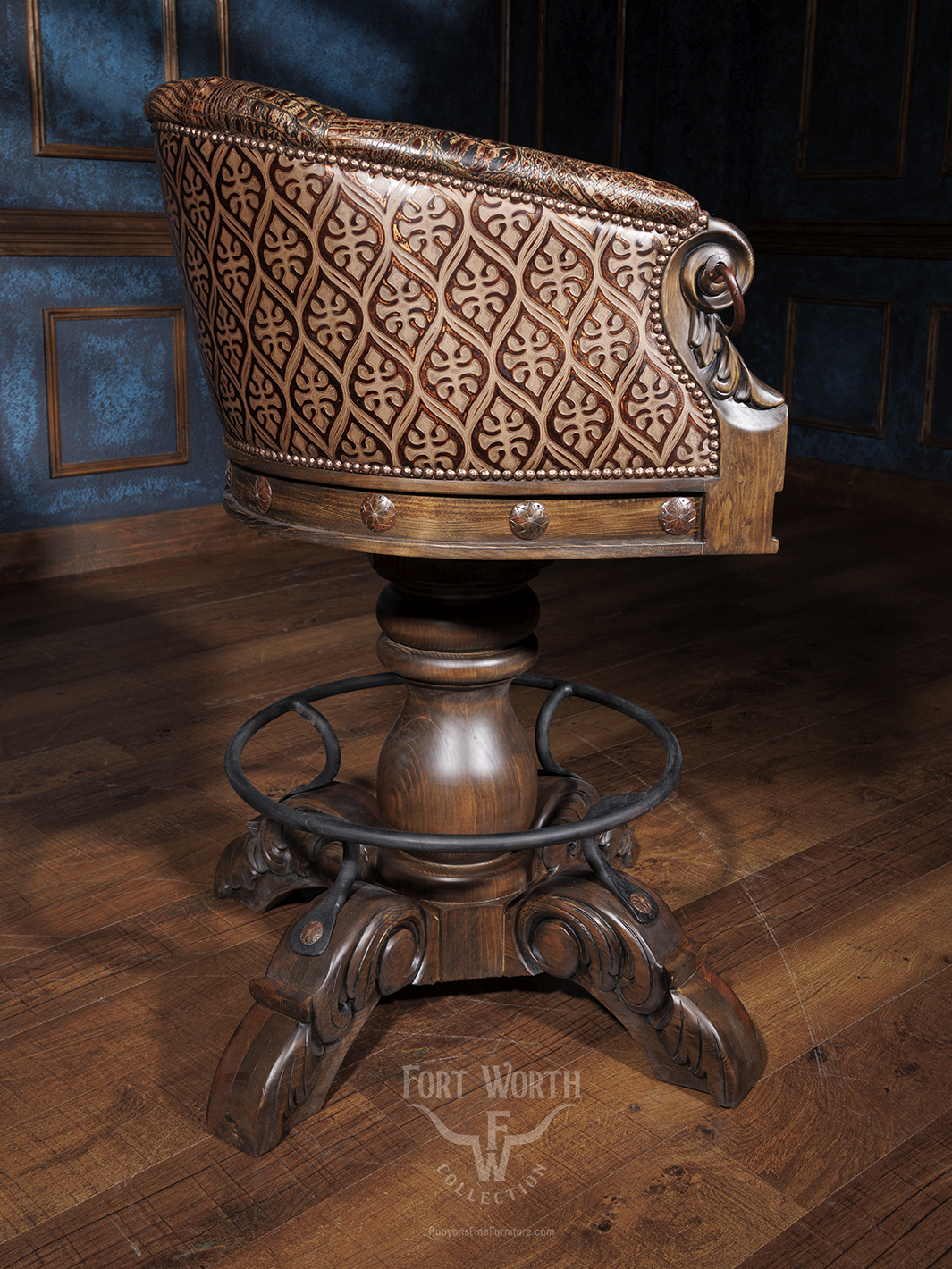 western bar stool