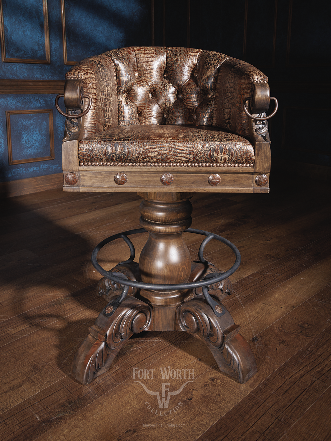 western bar stool