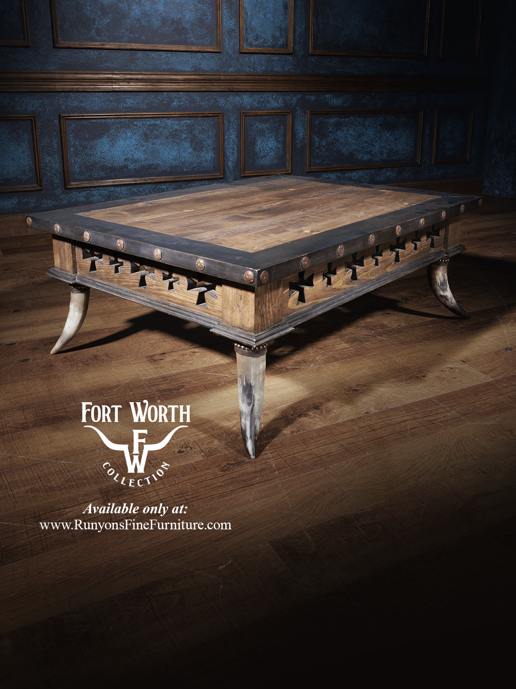 Western Pioneer Hall Coffee Table