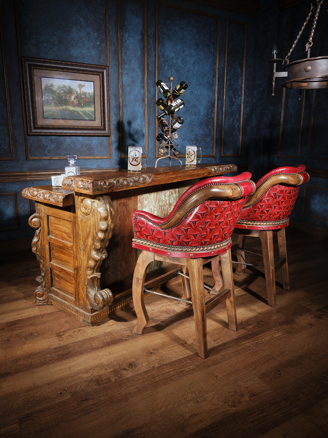 western bar stools