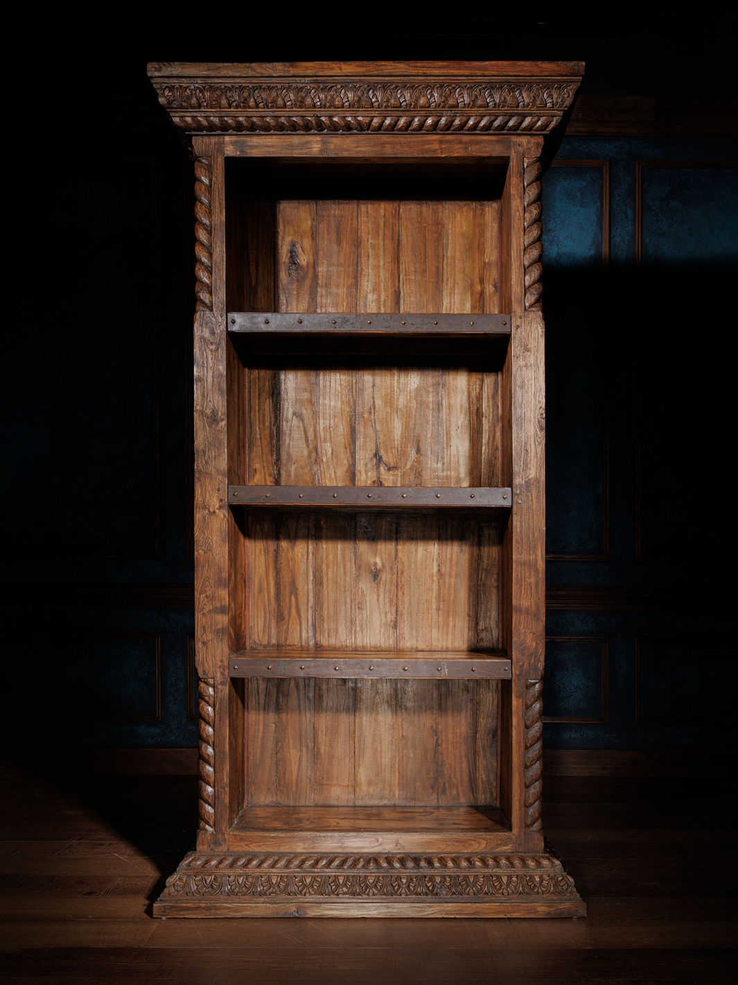 Jason Scott Solid Teak Bookcase