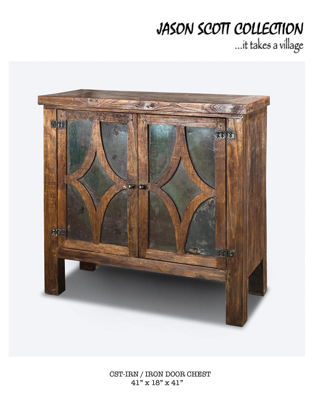 Jason Scott Iron Door Chest