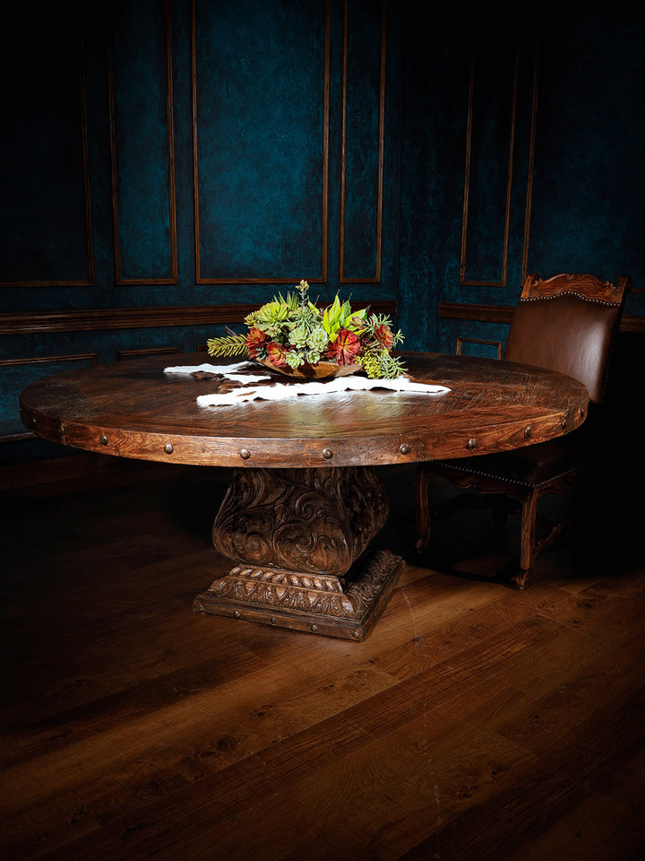 Jason Scott Sacred Heart Round Dining Table