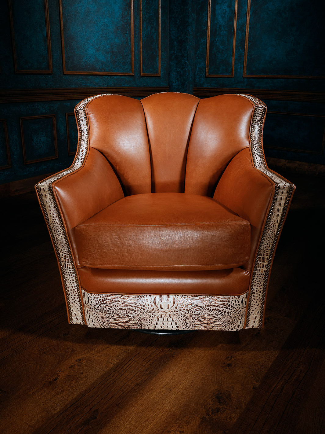 Promised Land Western Swivel Chair