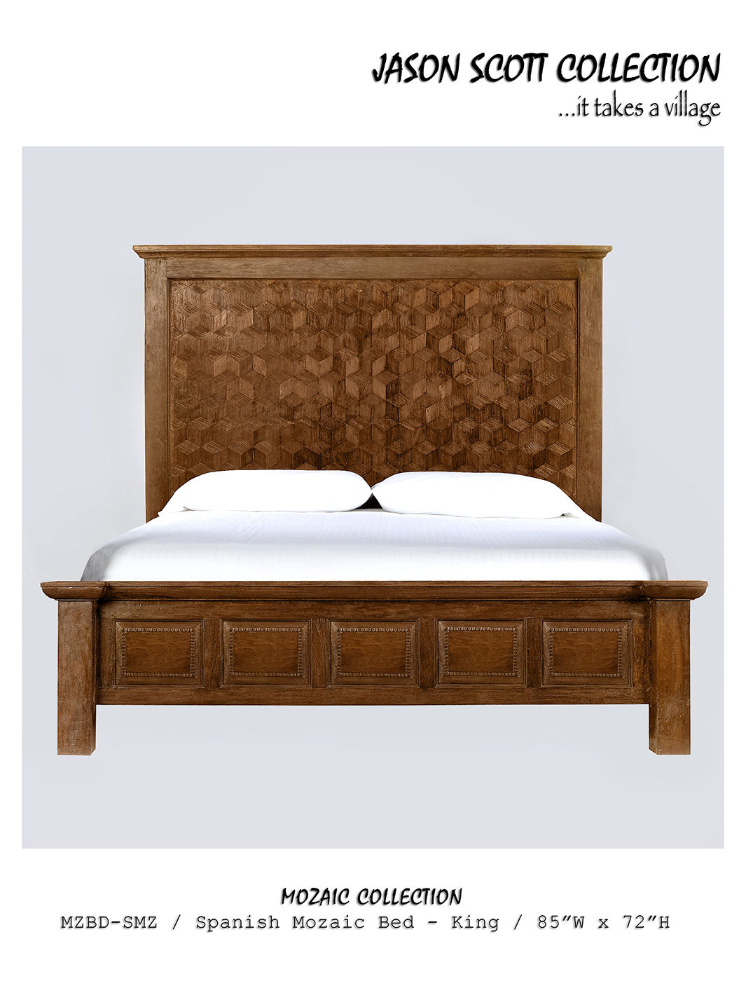 Jason Scott Spanish Mozaic Bed