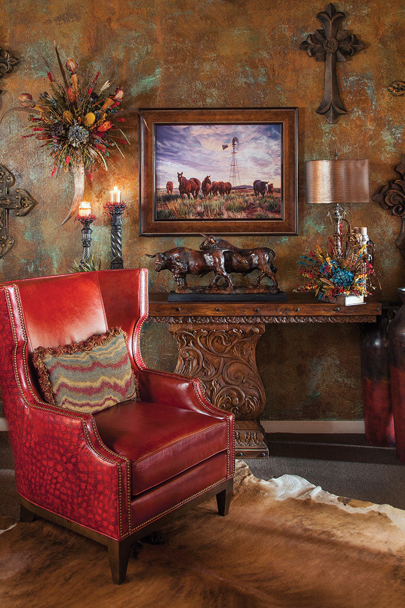 old world style accent chairs