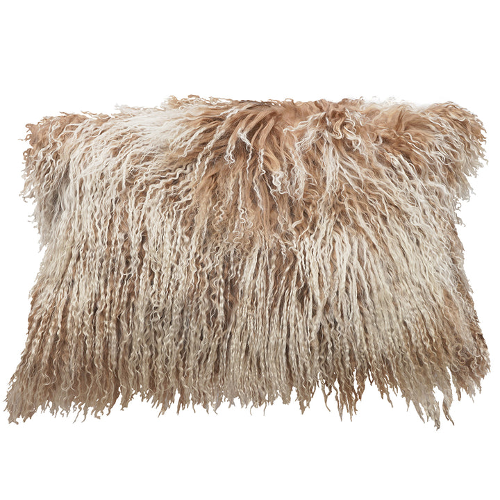 Champagne Tipped Tibetan Pillow