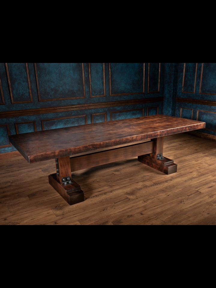 African Mahogany Dining Table