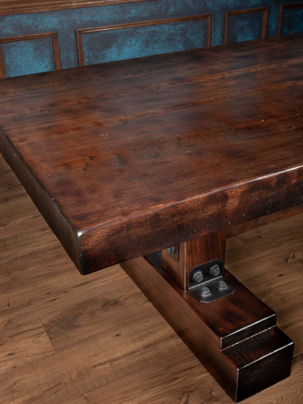African Mahogany Dining Table