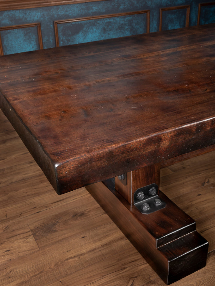 African Mahogany Dining Table