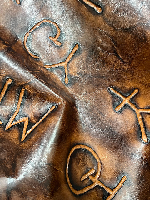 Brands DARK SADDLE material sample