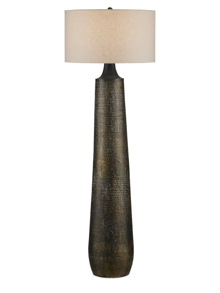 Antique Brigadier Black Floor Lamp
