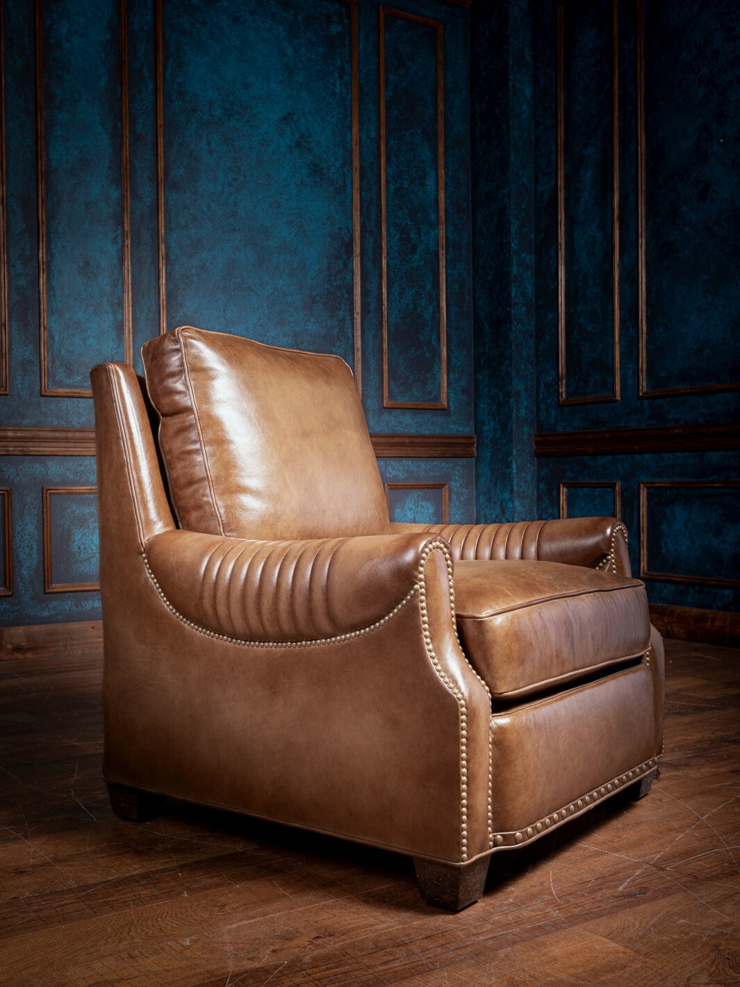 Countryside Leather Accent Chair