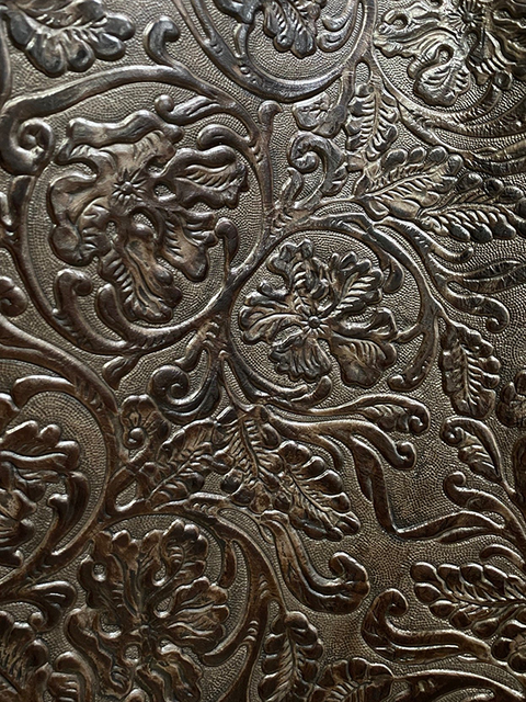 Cowboy Tool CHOCOLATE material sample