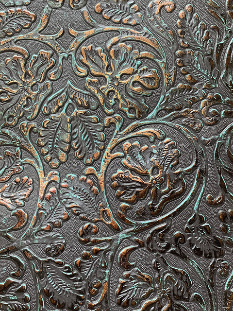 Cowboy Tool DARK LAGOON BRONZE material sample