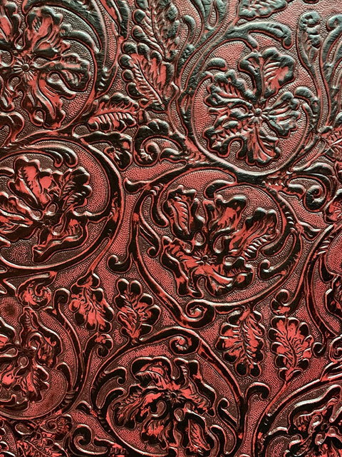 Cowboy Tool DARK RED material sample
