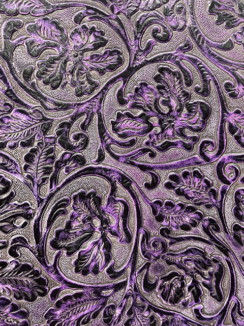 Cowboy Tool DEEP PURPLE material sample